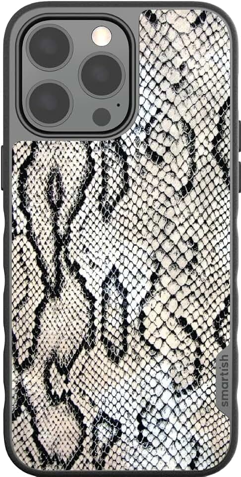 Smartish - Sssssnakes Sssssskin - iPhone 14 Pro Max MagSafe Case - Gripmunk [Lightweight + Protective] Thin Cover - Fits iPhone 14 Pro Max