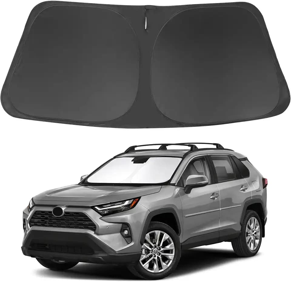 Windshield Sun Shade for 2019-2026 Toyota RAV4 RAV-4 Accessories