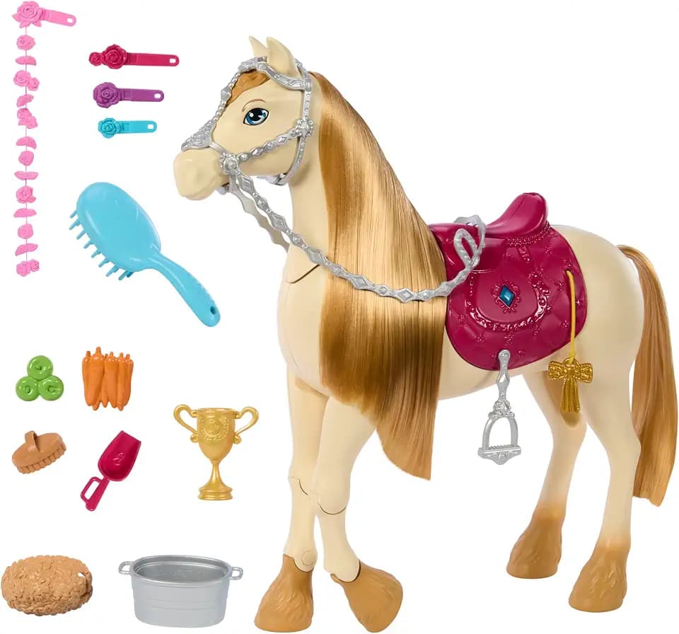 Barbie Pferd mit Geräuschen, inspiriert von Barbie