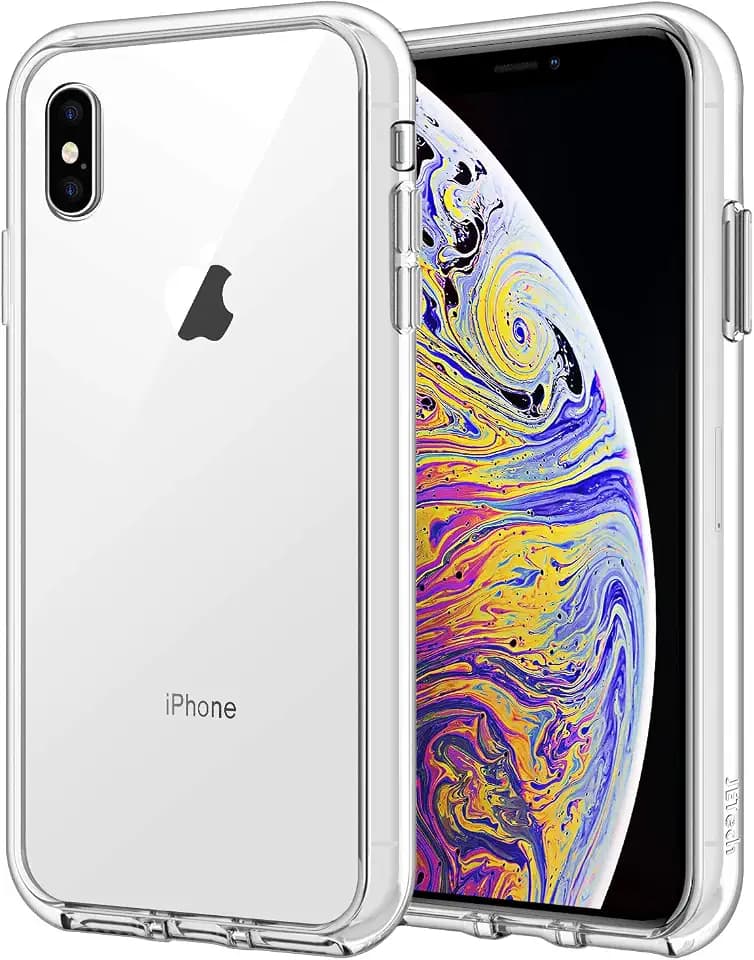 JETech Case for iPhone Xs Max, Anti-Yellowing, Clear