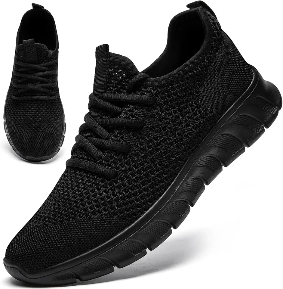 Running Shoes for Men Women Tennis Walking Sneakers Gym Slip On Casual Shoe