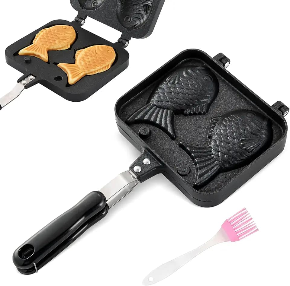 NATGAI Taiyaki Fish Shape Cake Pan