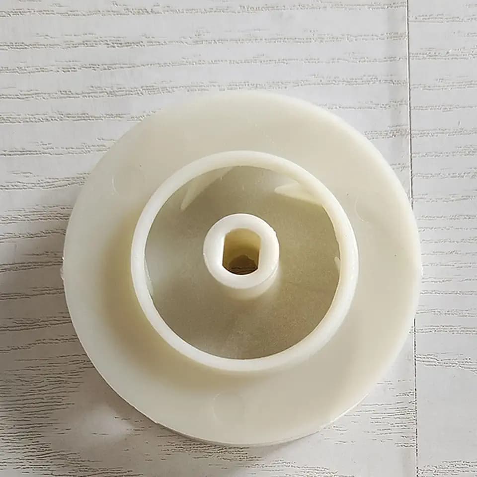 DD94-01003A Dishwasher Wash Pump Impeller Assembly for Samsung R5 Models(Pale yellow)