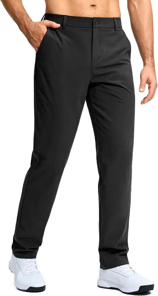 G Gradual Mens Golf Pants 30"/32"/34" Stretch Dress Work Casual Pants