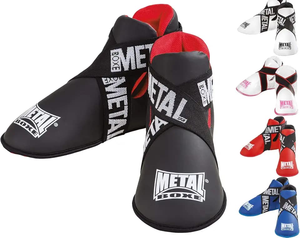METAL BOXE - Fußschutz, Weiß/Rosa, Größe L