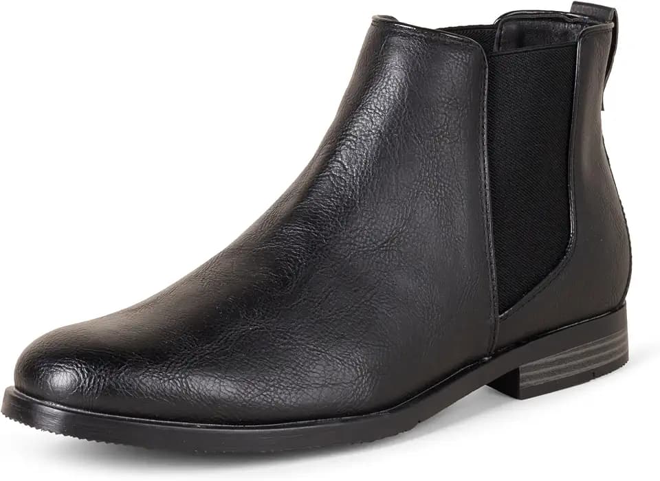 Amazon Essentials Men's Leather Chelsea Boot