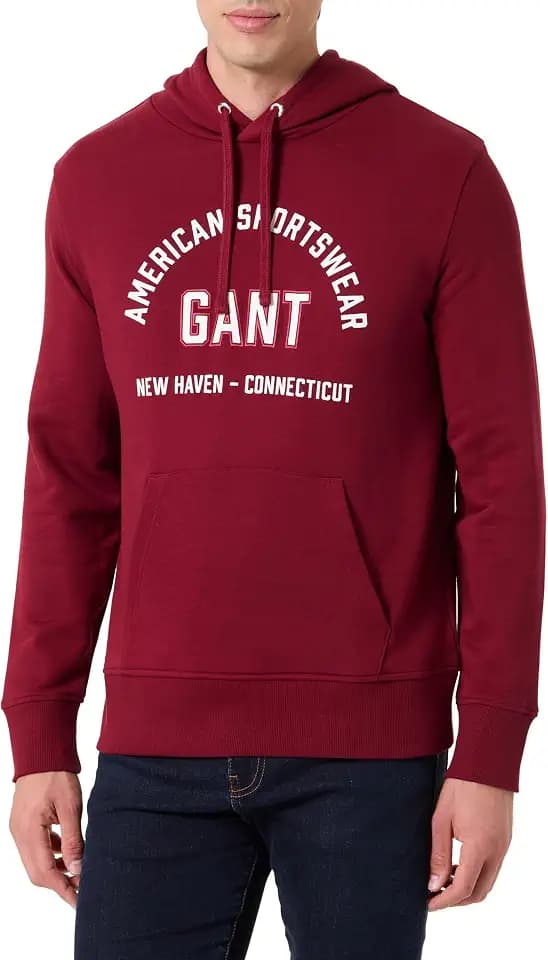 Gant Herren Printed Graphic Hoodie Kapuzenpullover