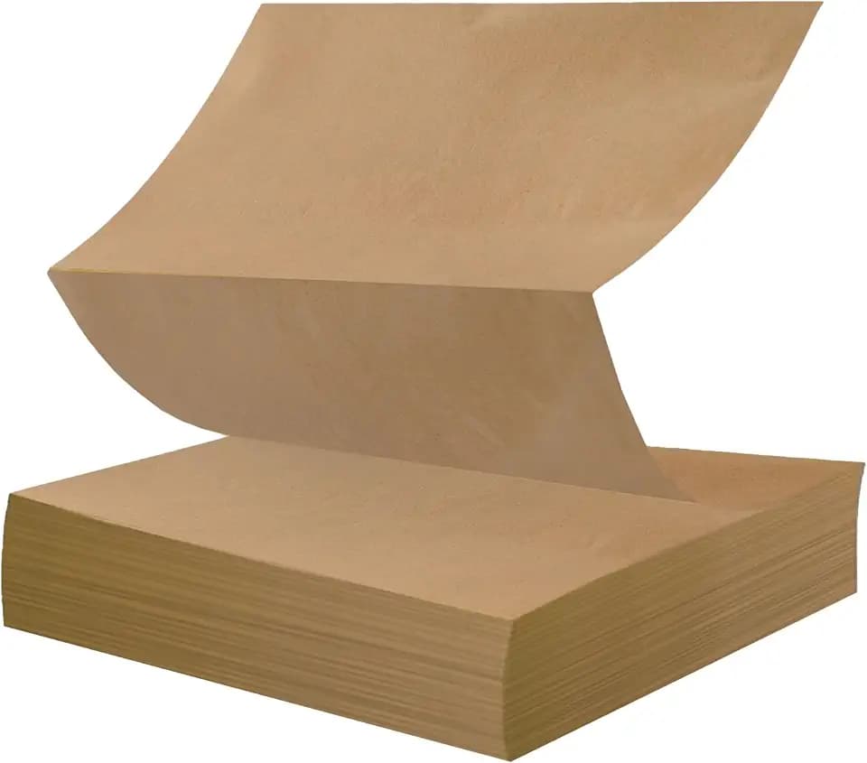 Elementree Brown Packing Paper Sheets for Moving & Shipping - 250 Count (229 Feet) - 14.5" x 11" Sheet Size - Sustainable Void Fill Packaging Made in the USA - Kraft Paper Thickness (00923)
