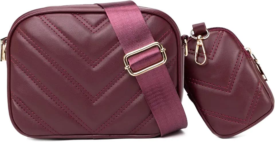 Small Purses Quilted Crossbody Bag for Women