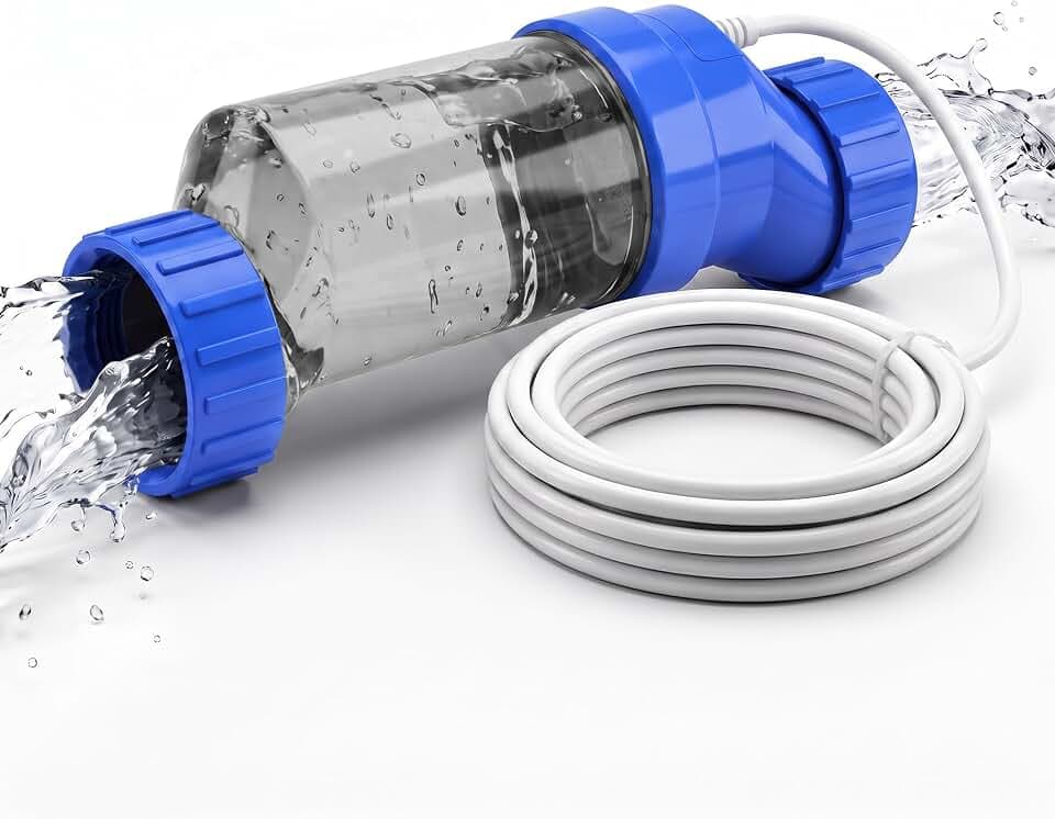 T-Cell-15 Salt Cell up to 40000 Gallons Pool Chlornie Generator for Salt Water Pool Replacement Salt Cell, for Hayward Cell T-15 W3T-CELL-15 BLT15H AquaRite, AquaTrol - Blue