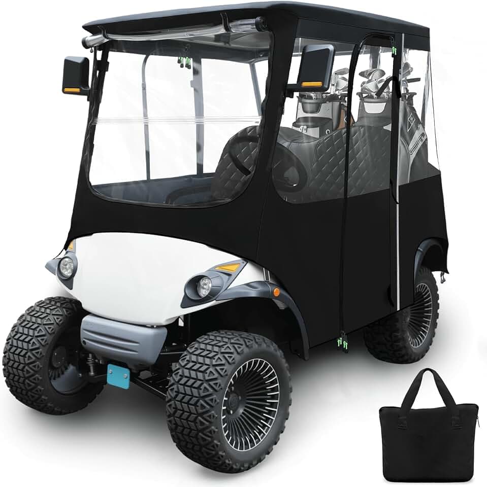 Golf Cart Enclosure 2 Seater for Yamaha G29/Drive/Drive2 2007-Up