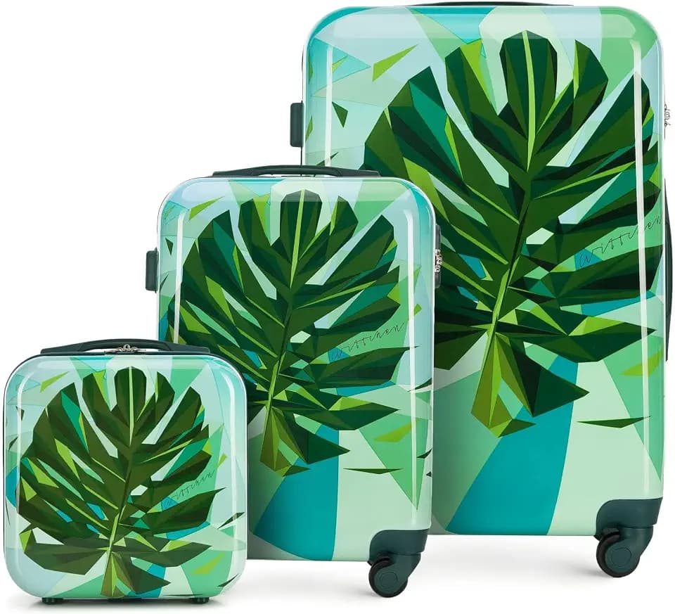 WITTCHEN Young Collection Koffer ABS mit Polycarbonat-Beschichtung Zahlenschloss Einziehgriff