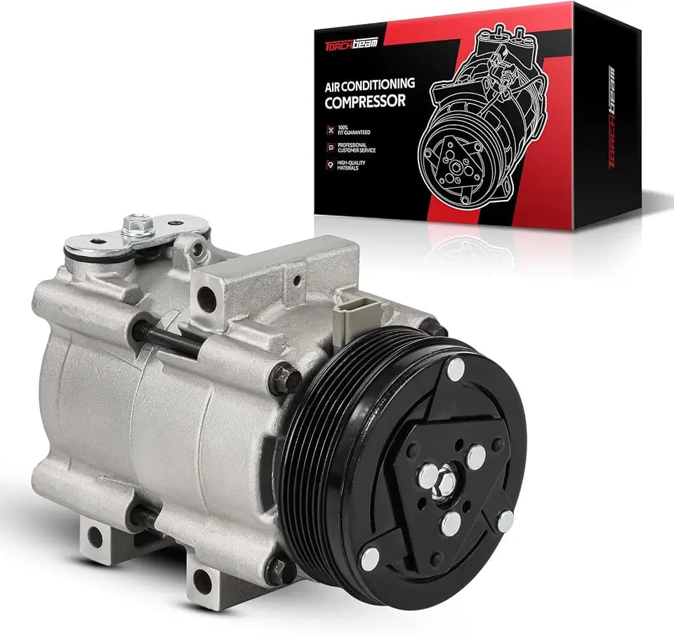 Torchbeam 58129 AC Compressor w/Clutch for Ford F-150 2004-2006 5.4L/4.6L