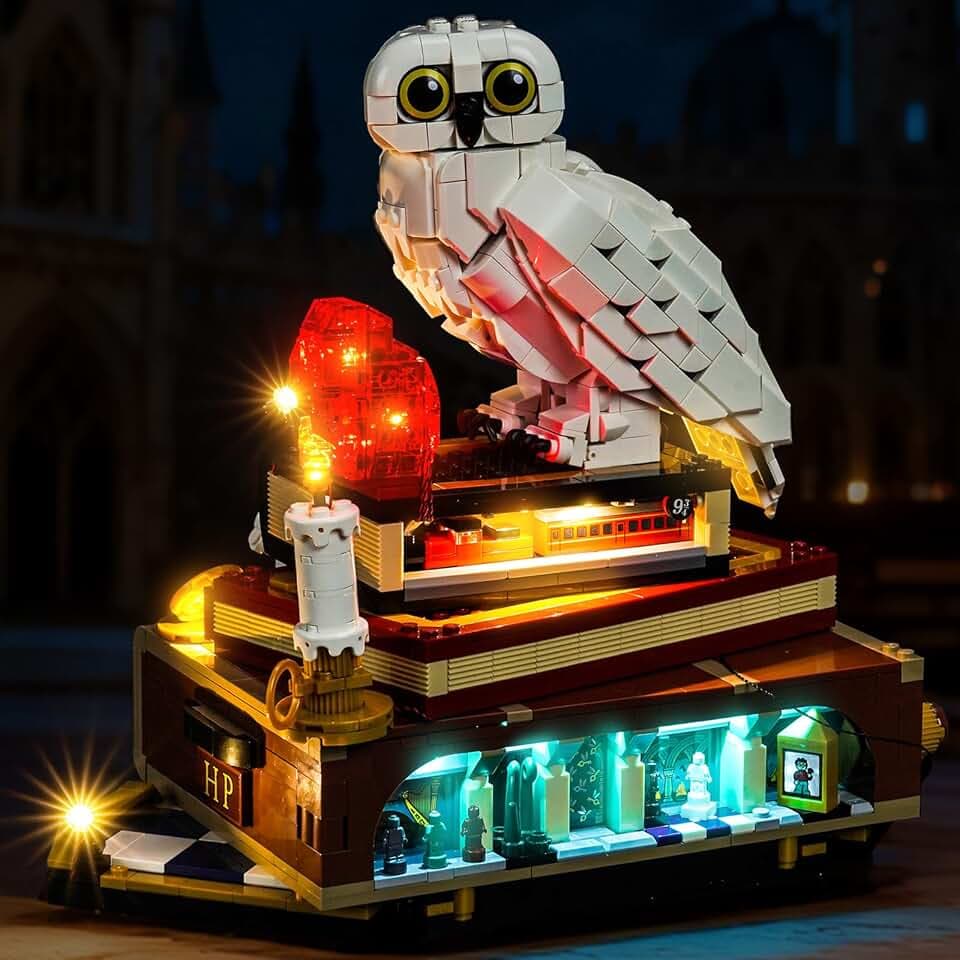 LED Lighting Compatible with Lego 76466 Sorcerer’s Stone- JUST Lights,Light Kit Compatible with Lego 76466 Sorcerer Stone,NOT Included The Model