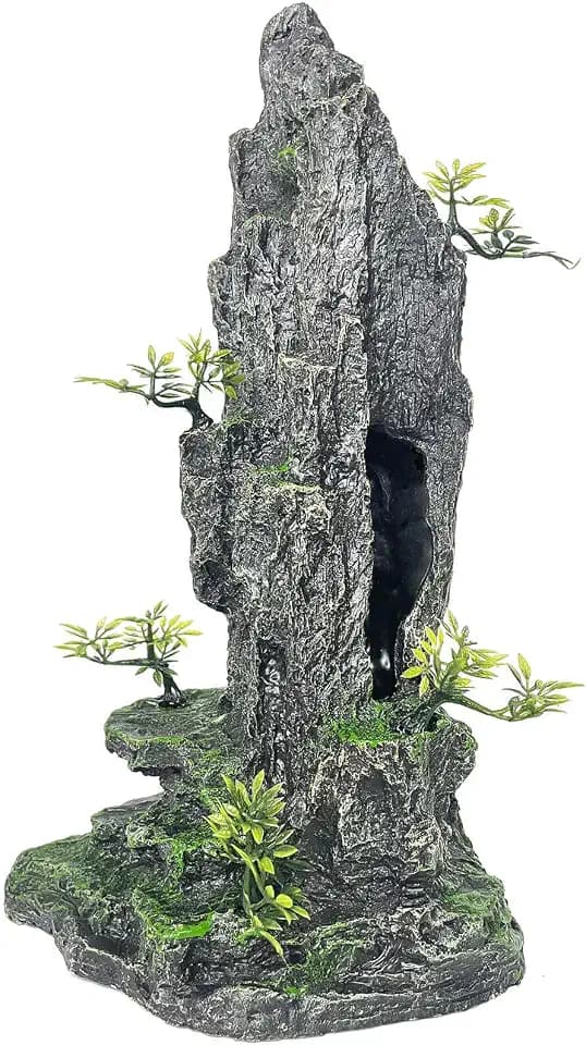 Large and Tall Aquarium Decoration for Fish Tank Rock Hideouts