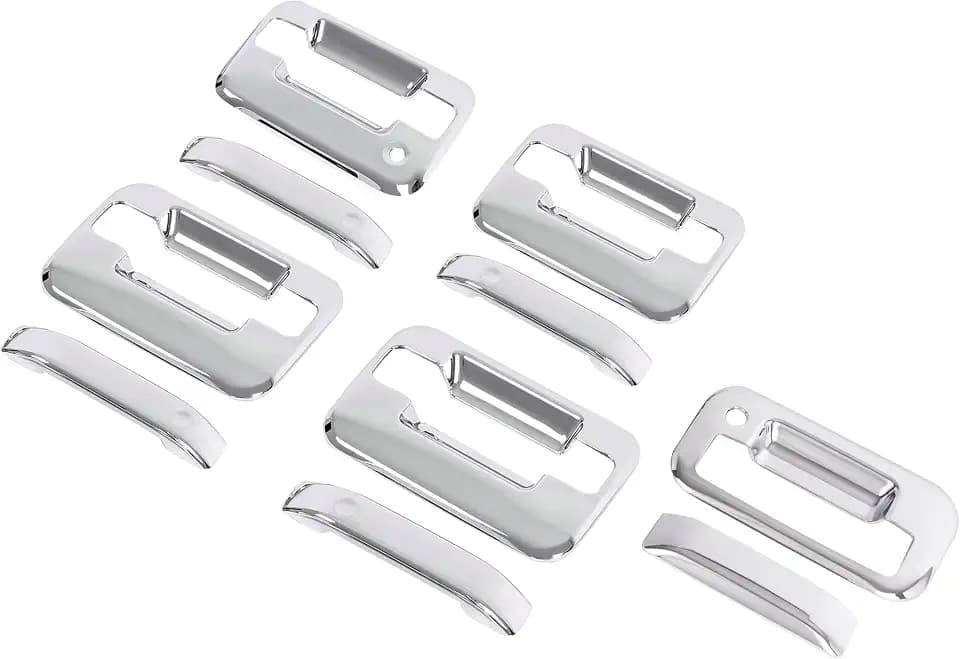 HECASA Outside Door Handle Cover Compatible with 2004-2014 F-150 4 Door
