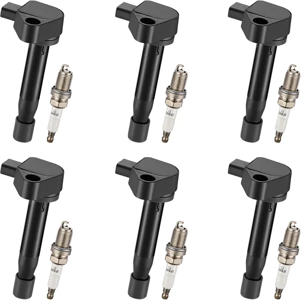 BDFHYK Ignition Coil UF242 and Spark Plug 4503 for Honda Accord 2000-2002