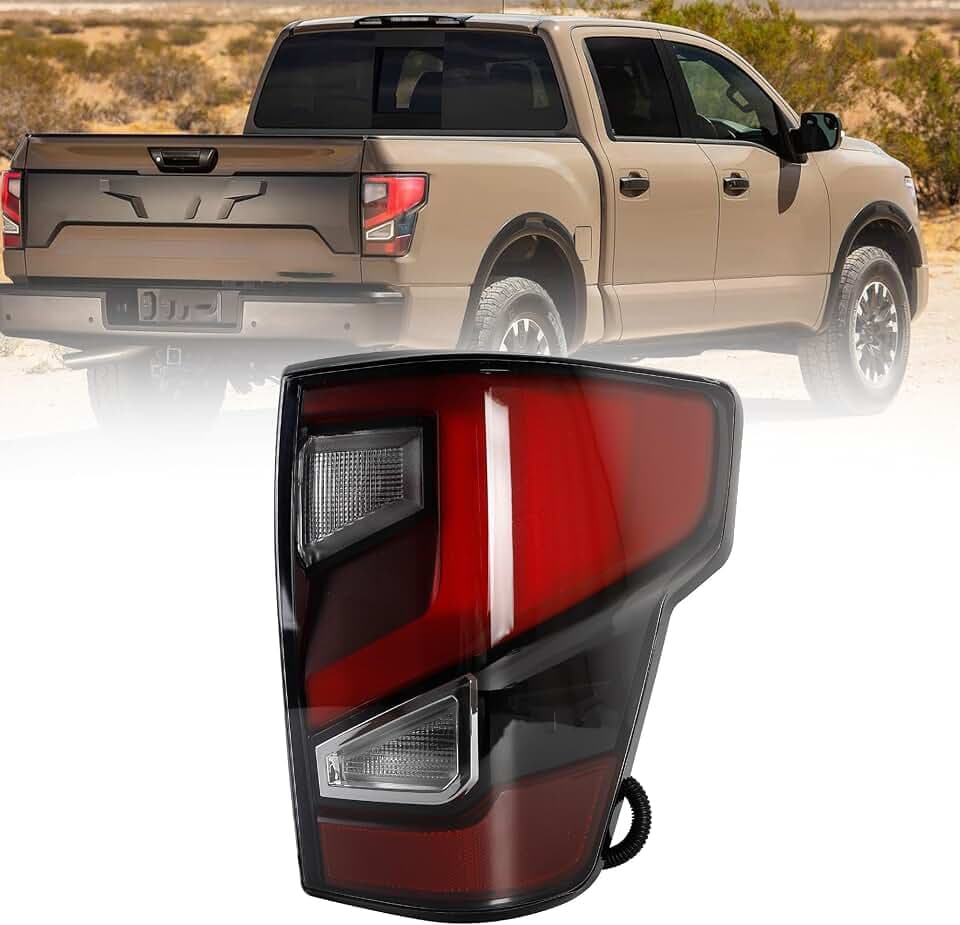 Dasbecan Tail Light Assembly Compatible With 2020-2024 Nissan Right