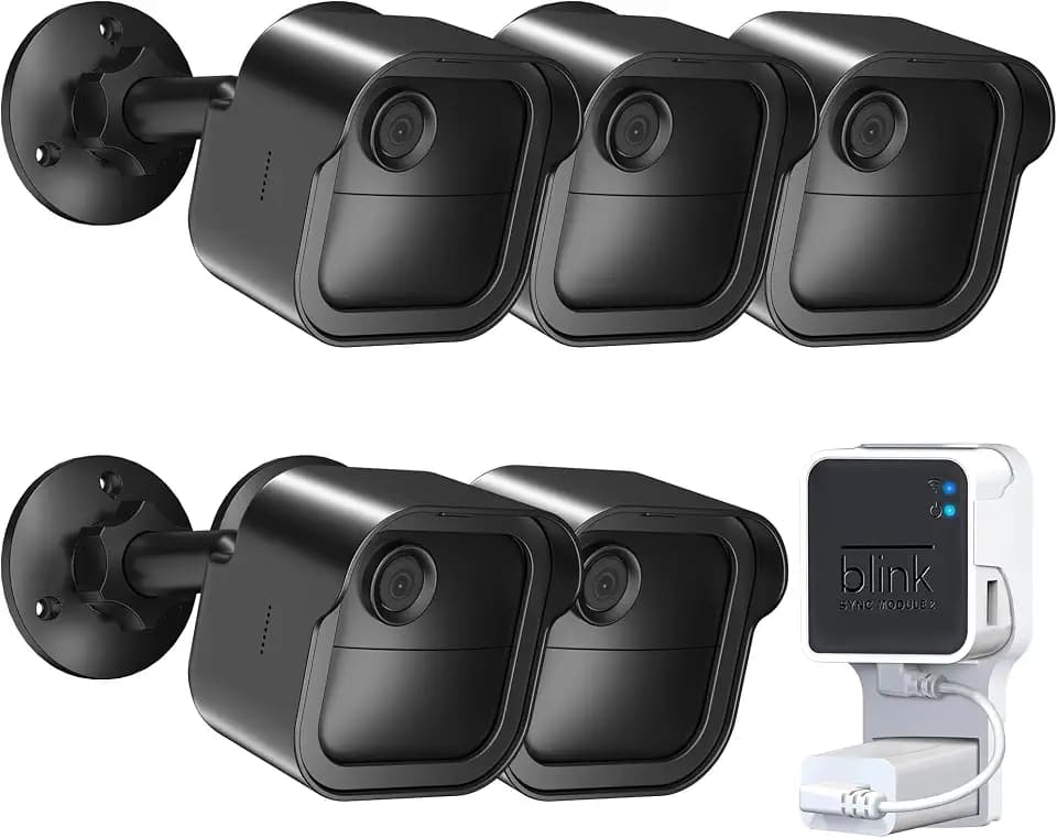 Wall Mount for All-New Blink Outdoor Camera, 360° Adjustable Mount (5 Pack)