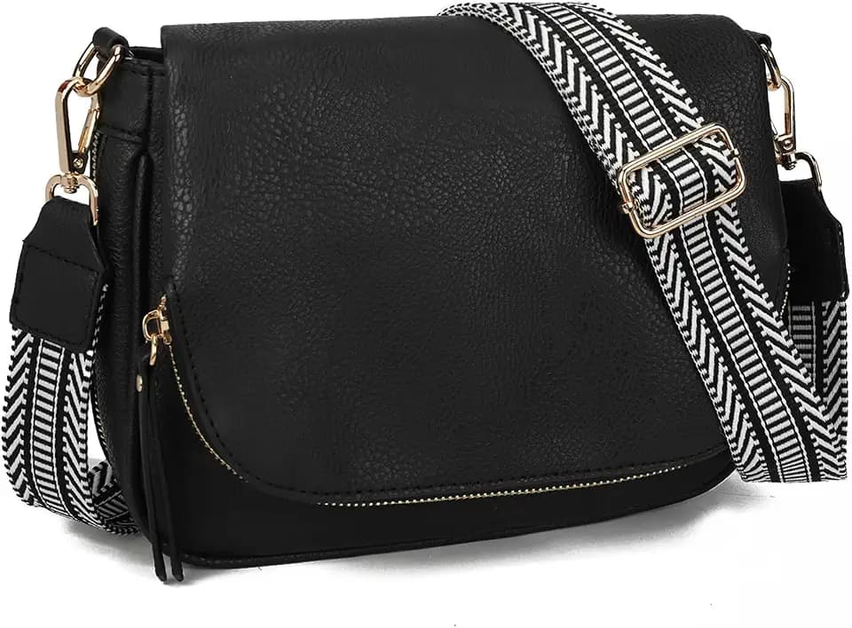 Kleine Umhängetasche für Damen, PU-Leder, Schultertasche, Umhängetasche, mehrere Taschen