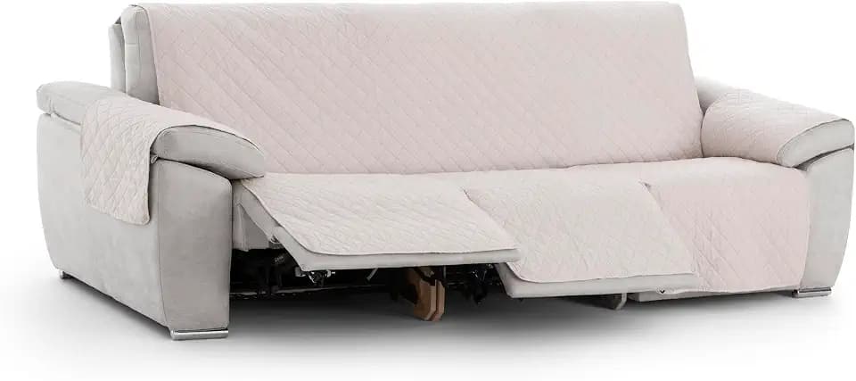 Eysa Bianco Rutschfester Relax-sofabezug 3X3 Farbe 01