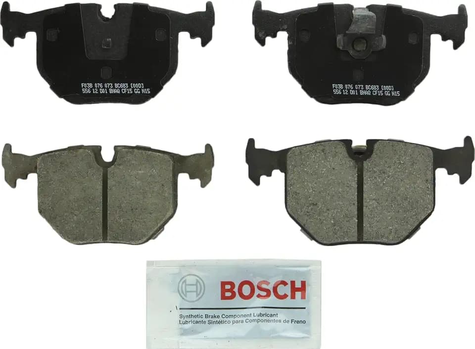 BOSCH BC683 QuietCast Premium Ceramic Disc Brake Pad Set - Rear