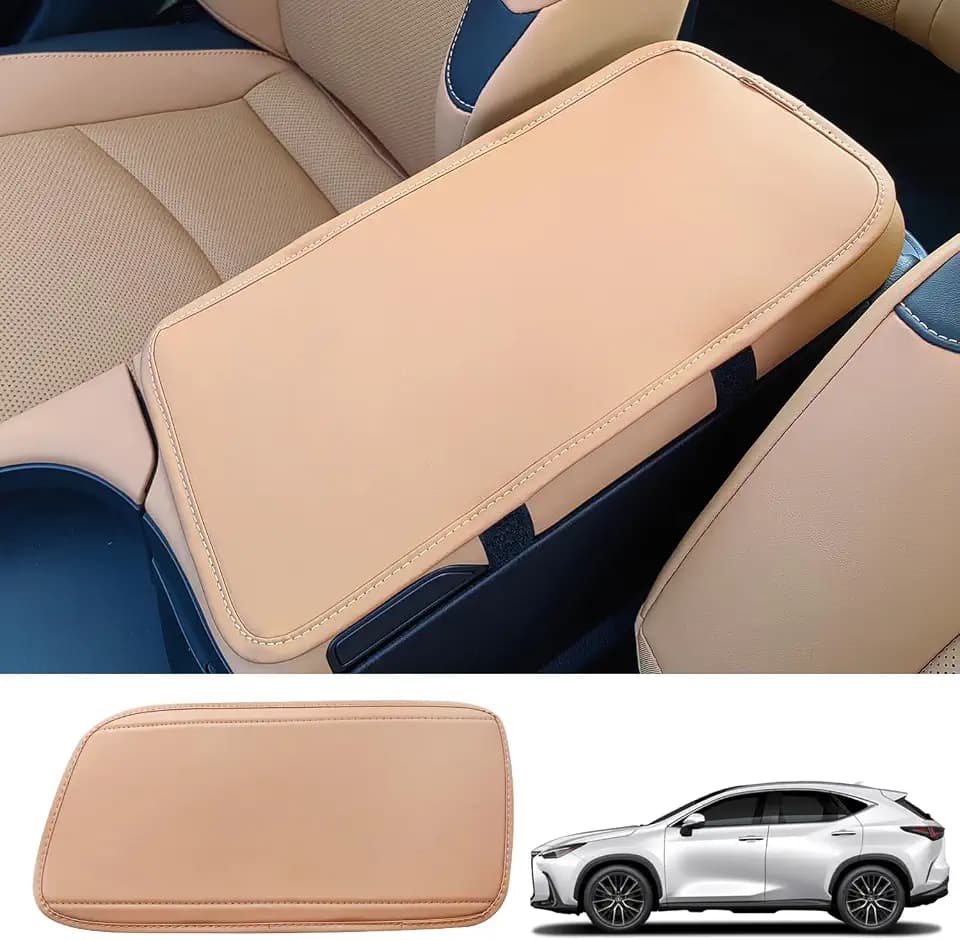 Custom Interior Accessories for NX 250 2022 2023 NX 350 2022 2023 NX 350h 2022 2023 NX 450h+ 2022 Leather Center Armrest Box Cover Armrest Cushion