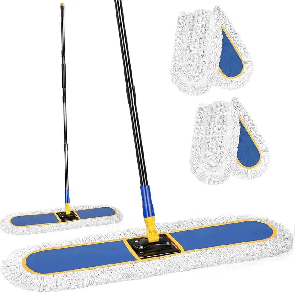 SOBONNE 24" Large Commercial Dust Mop for Floor Cleaning
