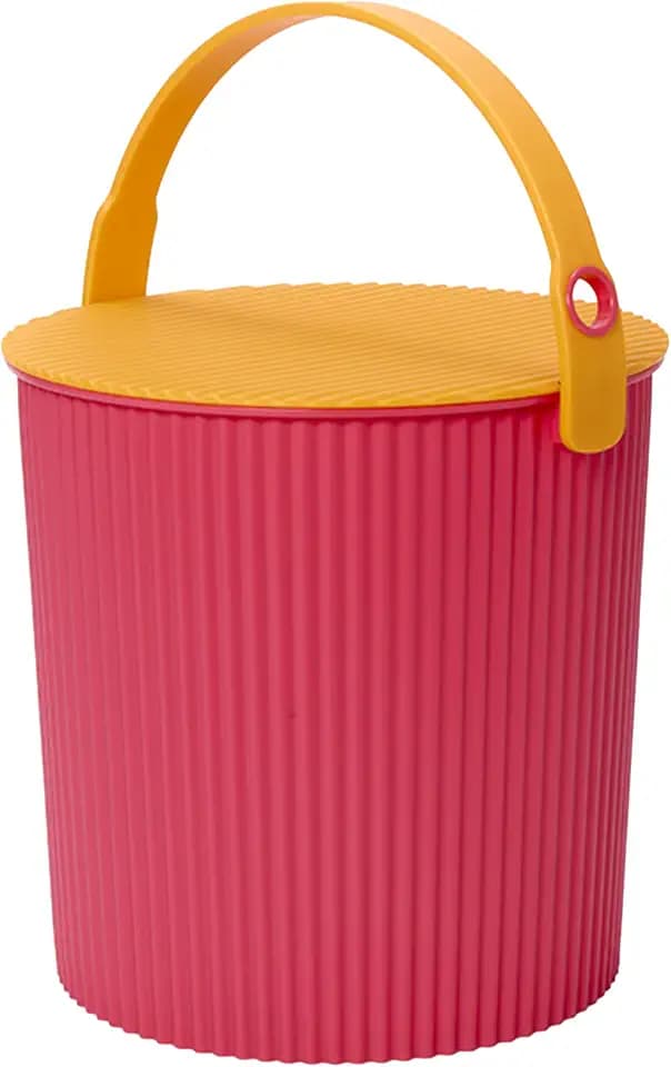 Large Bucket, 2.6 Gallon Heavy Duty Bucket with Lid & Handle