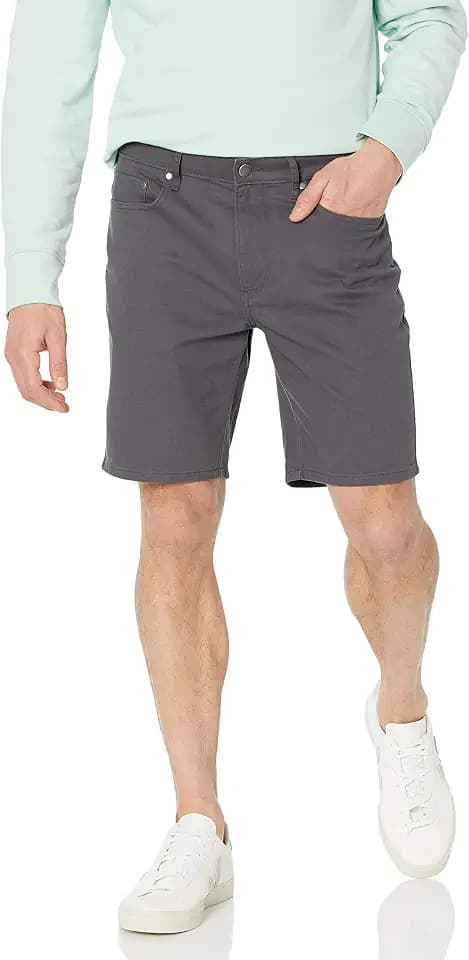 Amazon Essentials Herren 23cm Innenbeinlänge, Stretchshorts aus Baumwolle