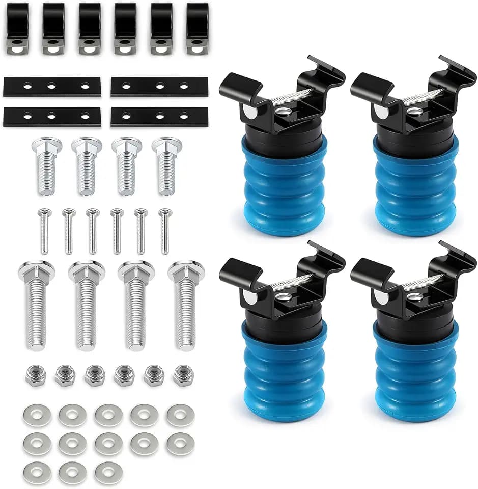 TSS-107-40 Trailer Auxiliary Spring Kit Left & Right Helper Springs 2 Pack Fits for Trailer Leaf Spring Assemblies Axle Blue