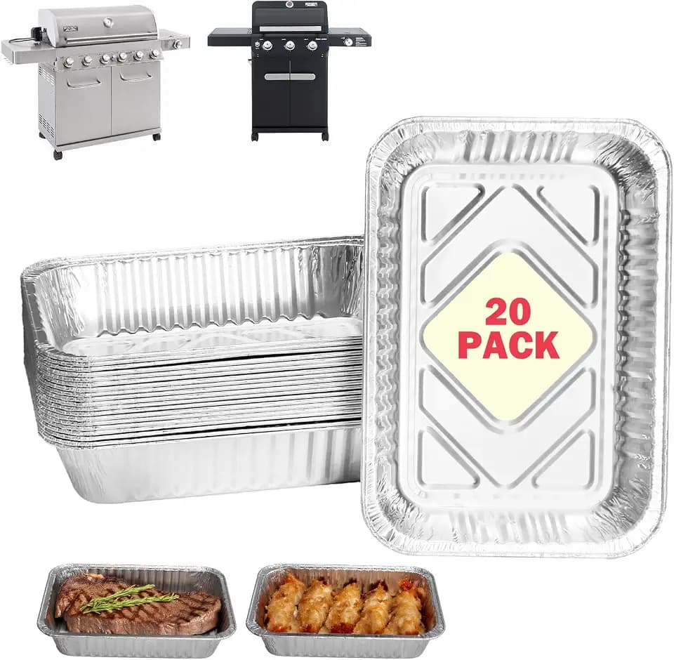 Universal Grease Drip Pans for Monument Grills Aluminum Grease Tray Liners