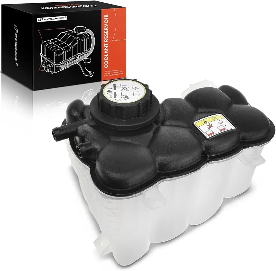 A-Premium Engine Coolant Expansion Overflow Reservoir Tank W/Cap & Sensor