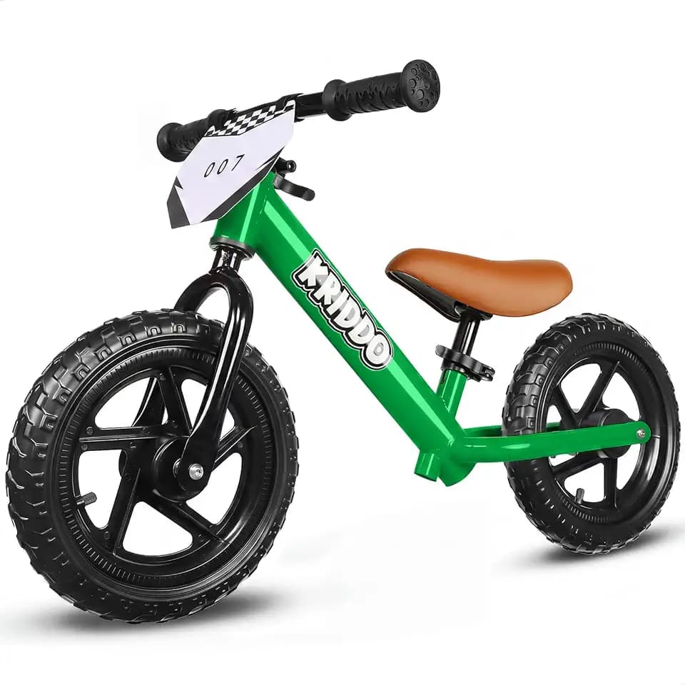 KRIDDO Toddler Balance Bike 2 Year Old, Gift for 2-3 Boys Girls, Adjustable