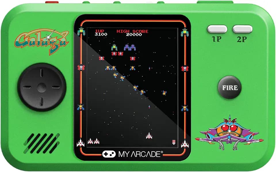 My Arcade Galaga Pocket Player Pro: Retro Portable Games, 2.8" Screen