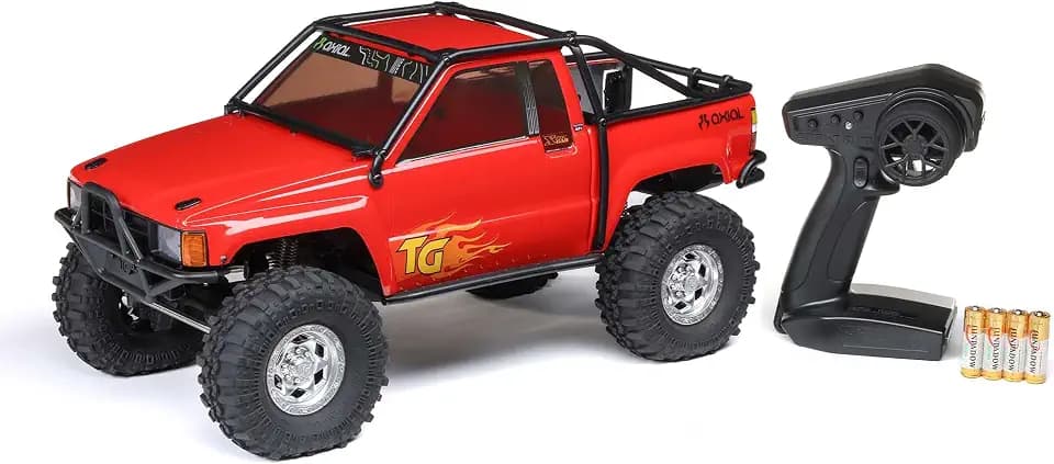 Axial SCX10 III 1987 Toyota SR5 4X4 RC Truck 1/10, RTR, Red