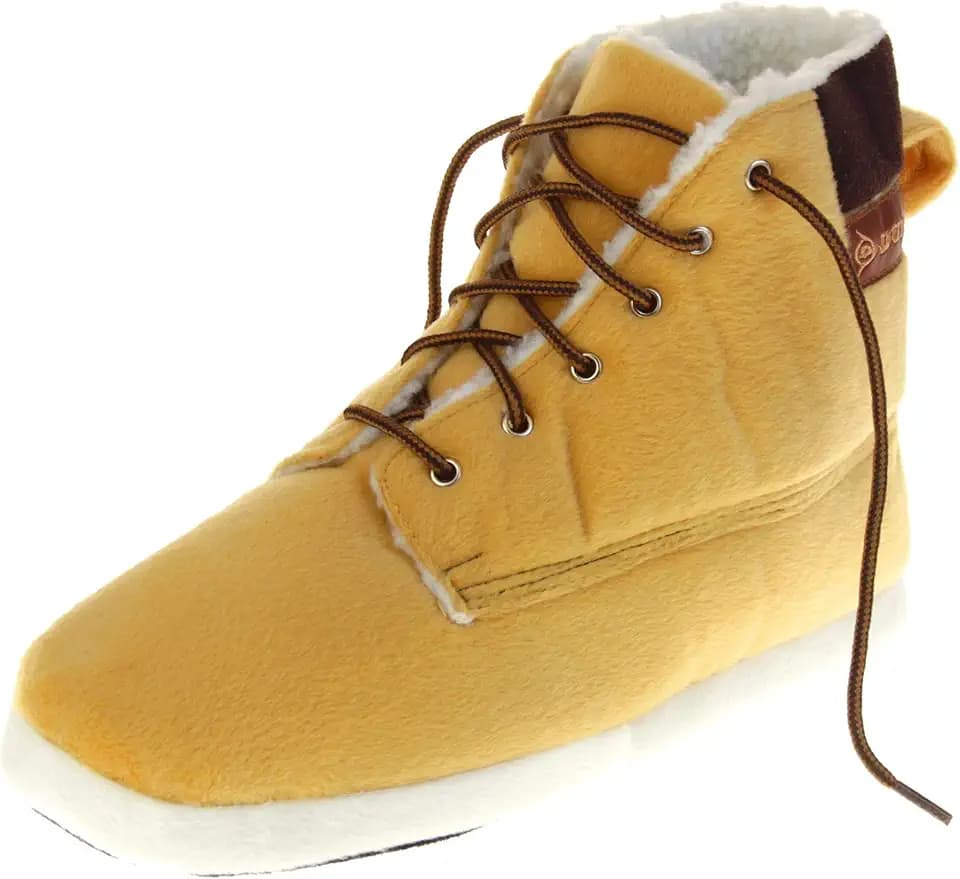 Dunlop Herren Kunstpelz Monster Klaue Neuheit Pantoffeln