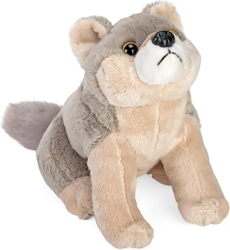 Wild Republic Wild Calls Wolf Stuffed Animal - 8"
