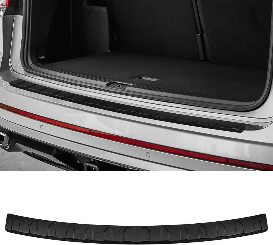 Rear Bumper Protector for VW Atlas 2018-2025 2026,ABS Material Rear Bumper Guards for Volkswagen Atlas SE/SEL Accessories(No for Chrome Strip & Cross Sport Model)