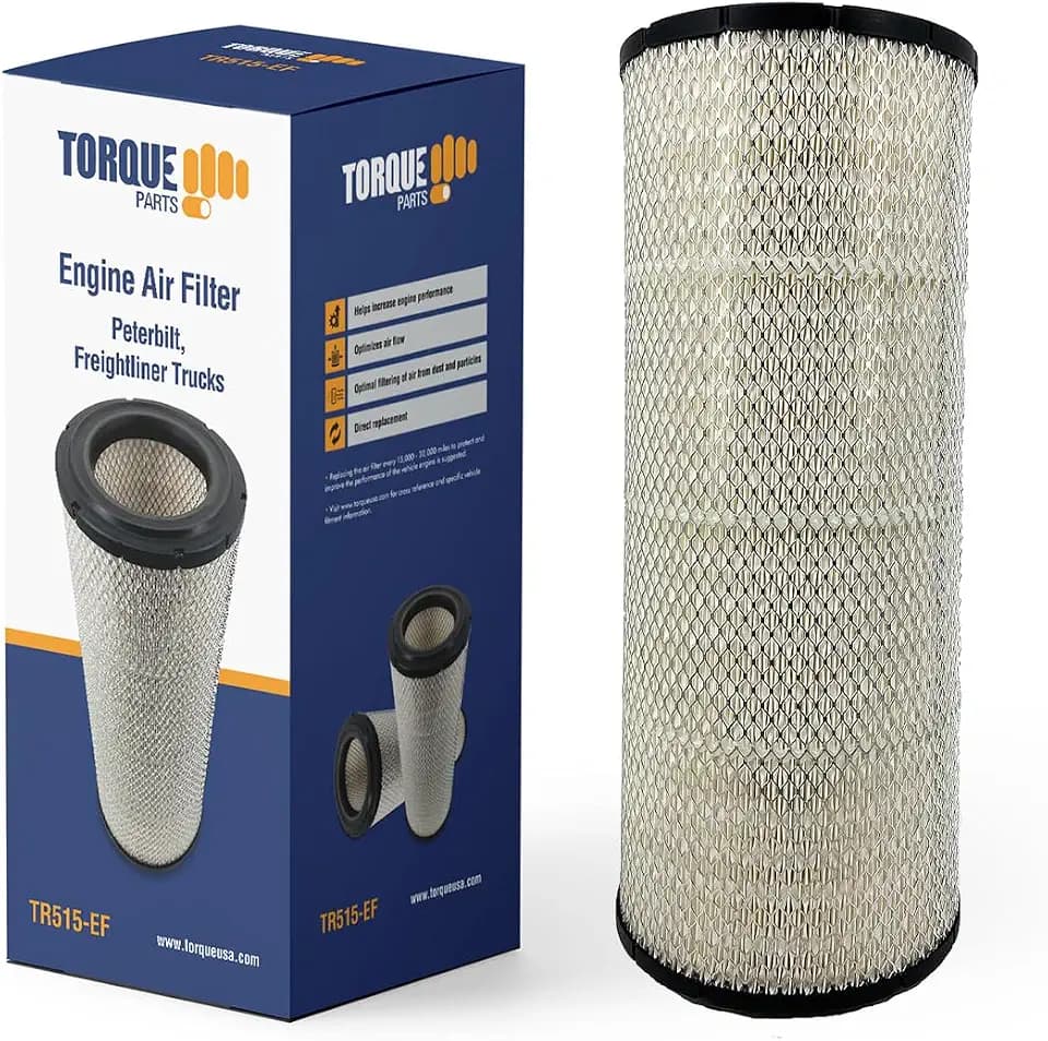 Torque Air Filter Compatible With Select Peterbilt, Freightliner Models