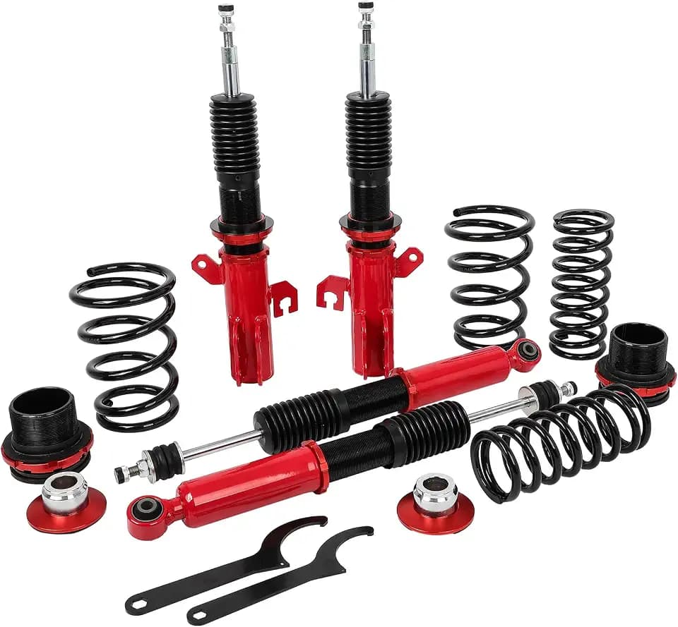 SCITOO Coilovers Struts Fit for Nissan for Versa 13-19 Full Set Struts Kit