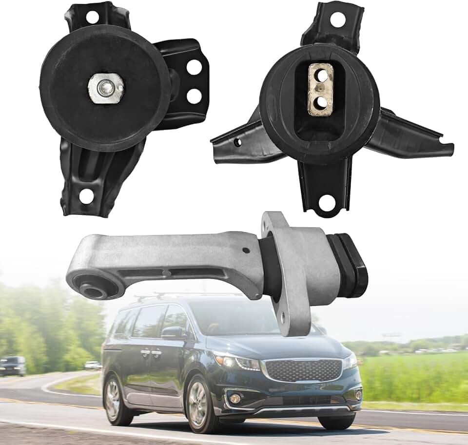 21810 A9000 Engine Mount Set Fit for Kia Sedona 2015-2021 3.3L V6