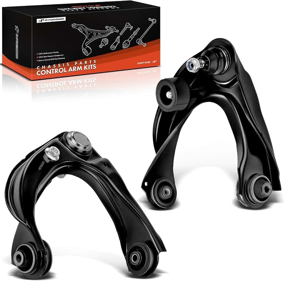 A-Premium 2-Pack Front Upper Control Arm, with Ball Joint & Bushing