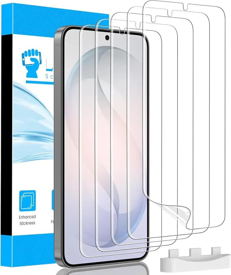 LYWHL 5 Pack for Samsung Galaxy S26 Plus Screen Protector [Like Original Fingerprint Unlock], Real Invisible Self-Healing Protective S26+ Film [Not Glass], HD Clear, Case Friendly, Scratch-Resistant