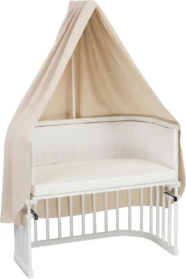 babybay Himmel Waffelpiqué für Mobilehalterung passend für alle Modelle bis 96 cm Länge, Sand