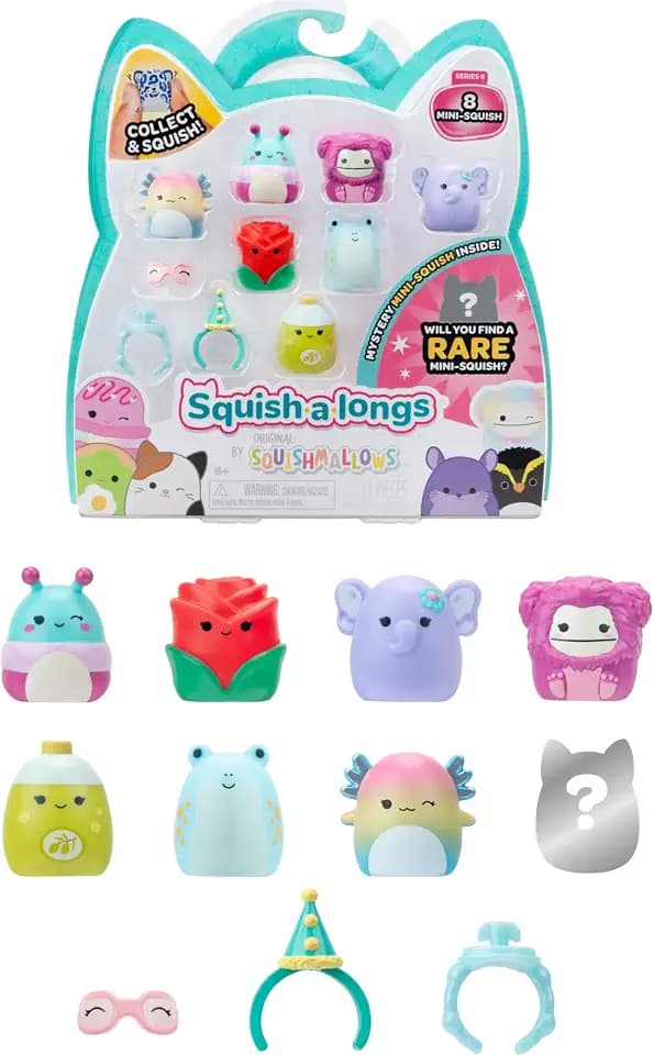 Squish-a-longs Mini-Squish 8-Pack (Wave 6, Style 2)