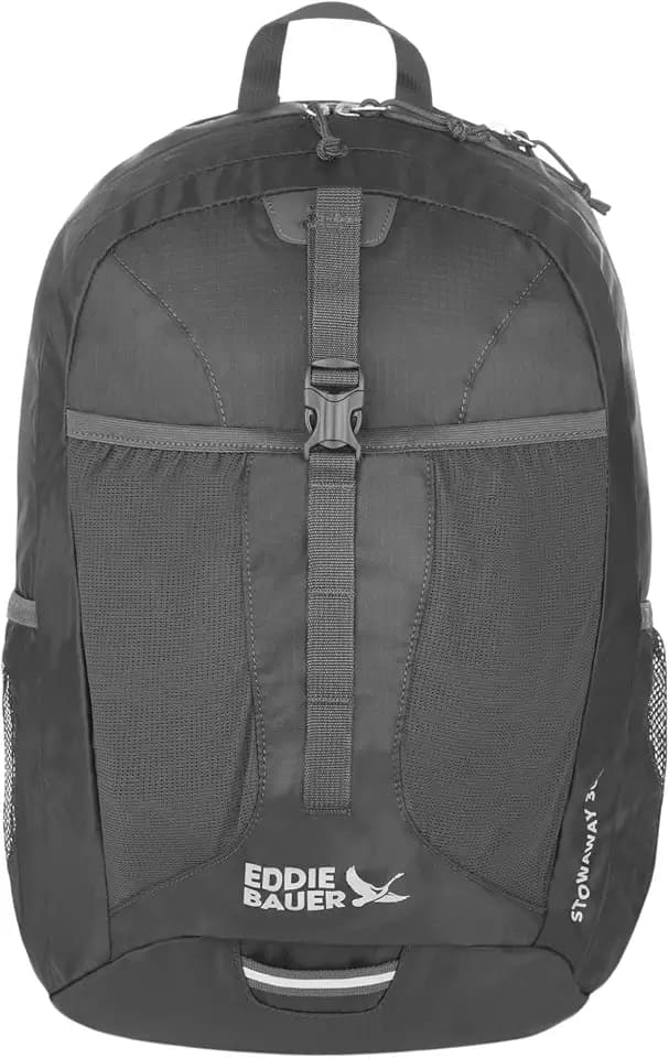 Eddie Bauer Stowaway Packable Backpack - Dark Smoke, 30L
