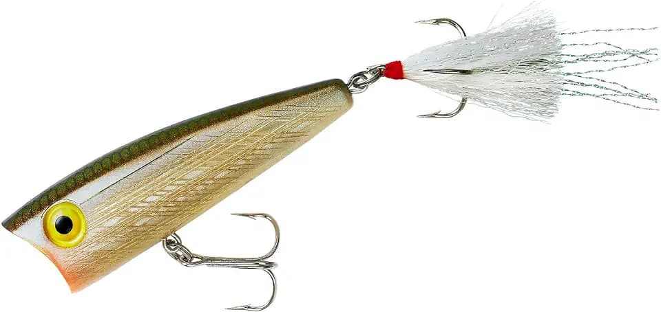 Rebel Lures Pop-R Topwater Popper Fishing Lure