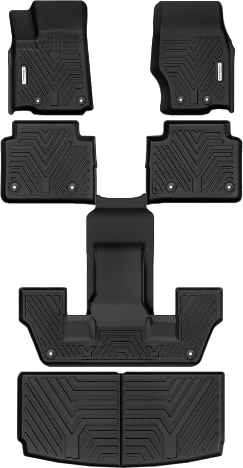 YITAMOTOR Floor Mats for Jeep Grand Cherokee L 2026-2021 (ONLY 6-Seater)
