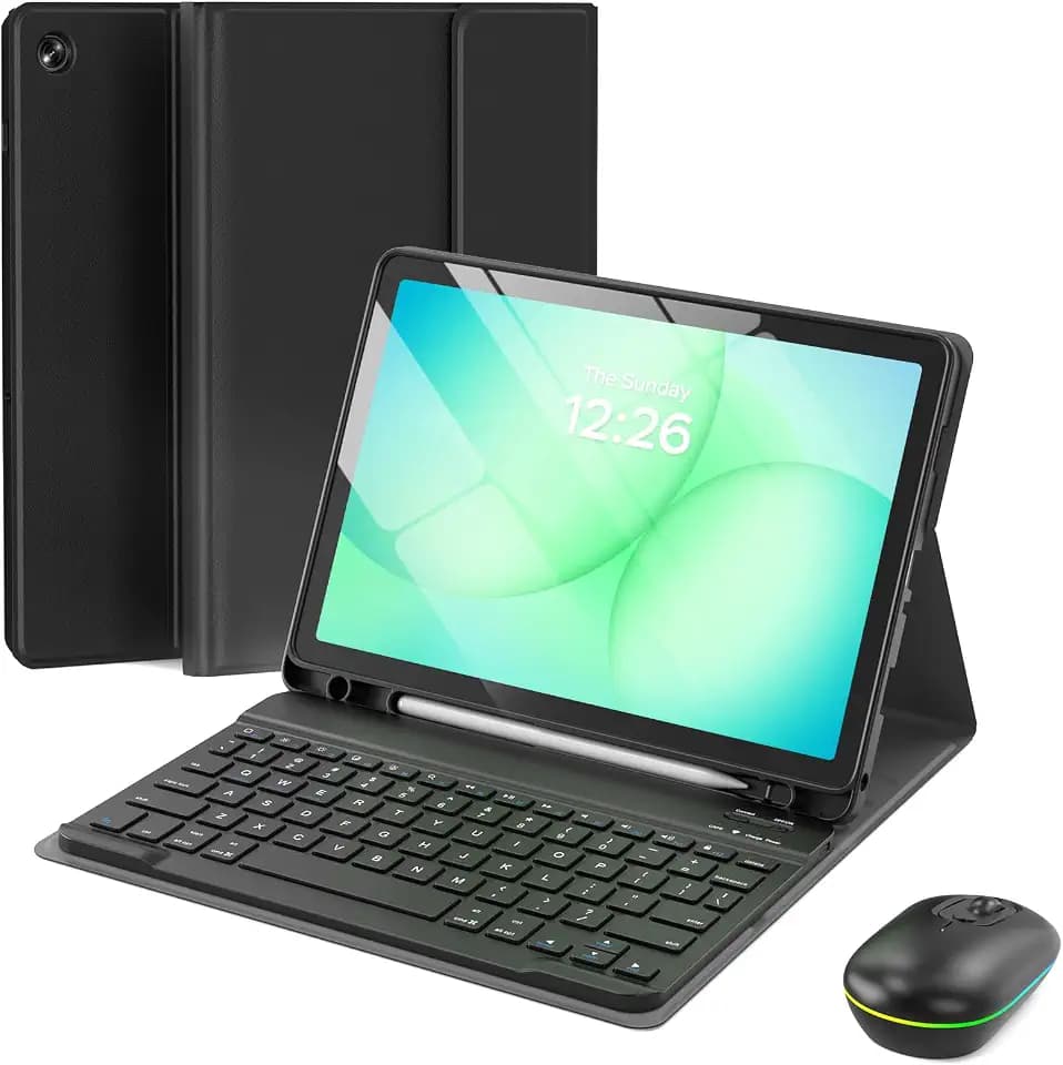 for Samsung Galaxy Tab A11 Plus/A9 Plus Case with Keyboard